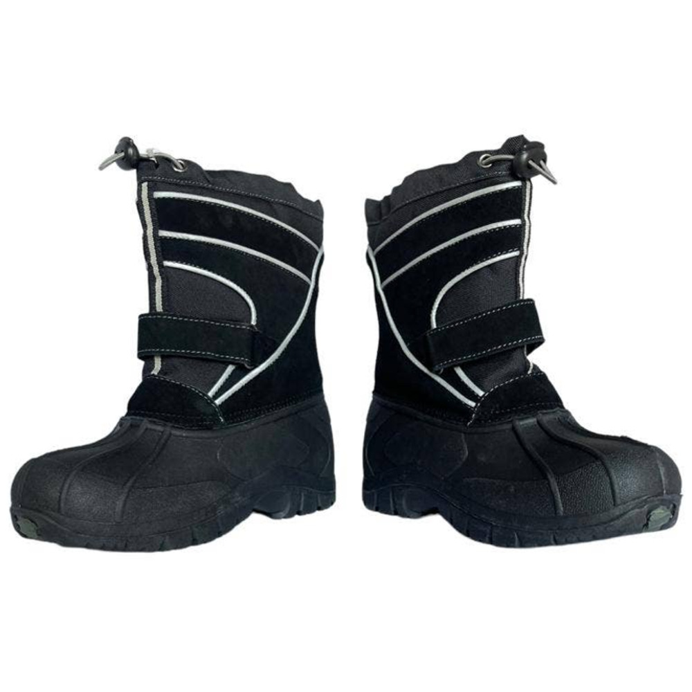 💎✨NEW IN BOX✨💎 Totes Kids TODD Black Boots - Picture 4 of 7